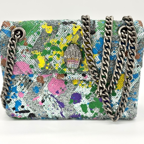 KURT GEIGER LONDON Fabric Mini Kensington X - Picture 1 of 11